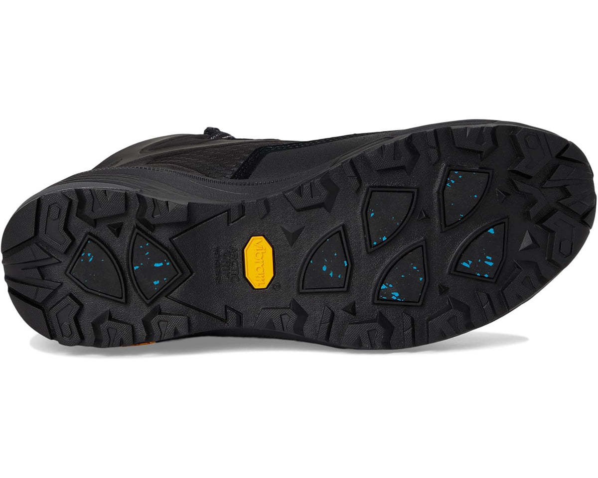 Men's Asolo Nuuk GV MM black rugged outsole with multi-directional tread lugs